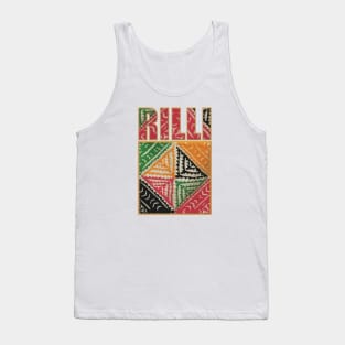 Rilli Quilt Pattern Tank Top